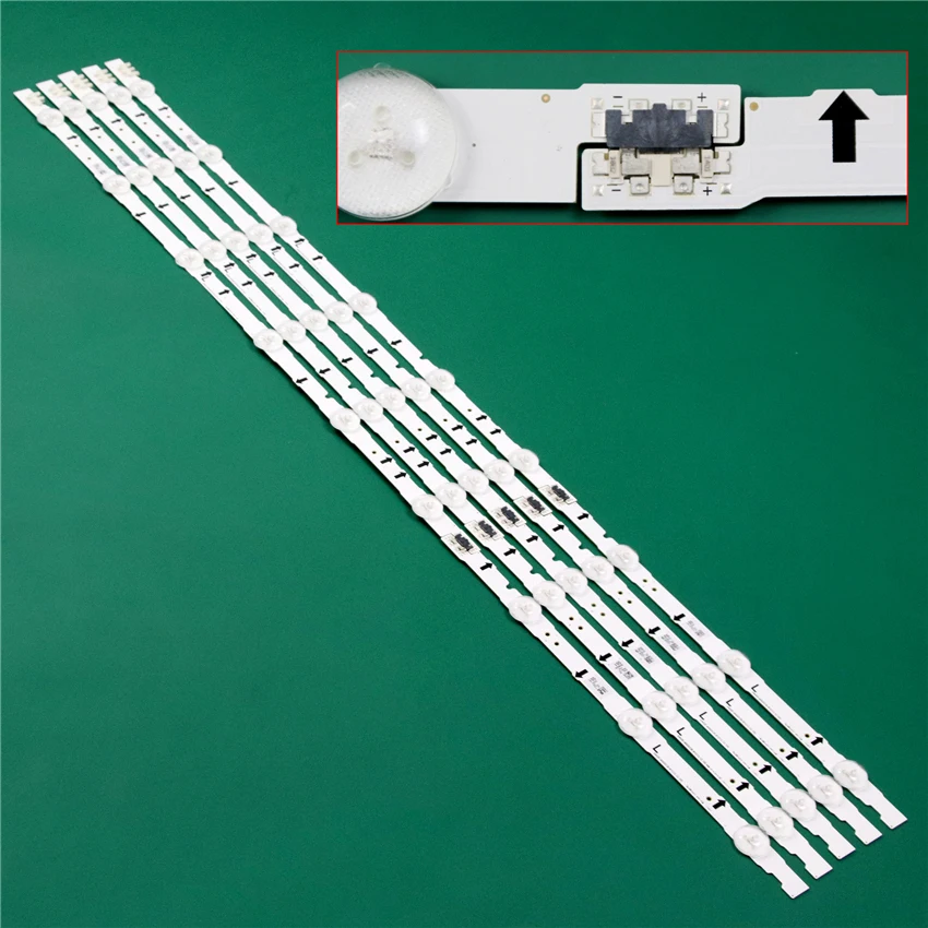 LED TV Illumination For Samsung UA40H5141AK UA40H5141AR UA40H5142AR LED Bar Backlight Strip Line Ruler D4GE-400DCA-R1 400DCB-R2