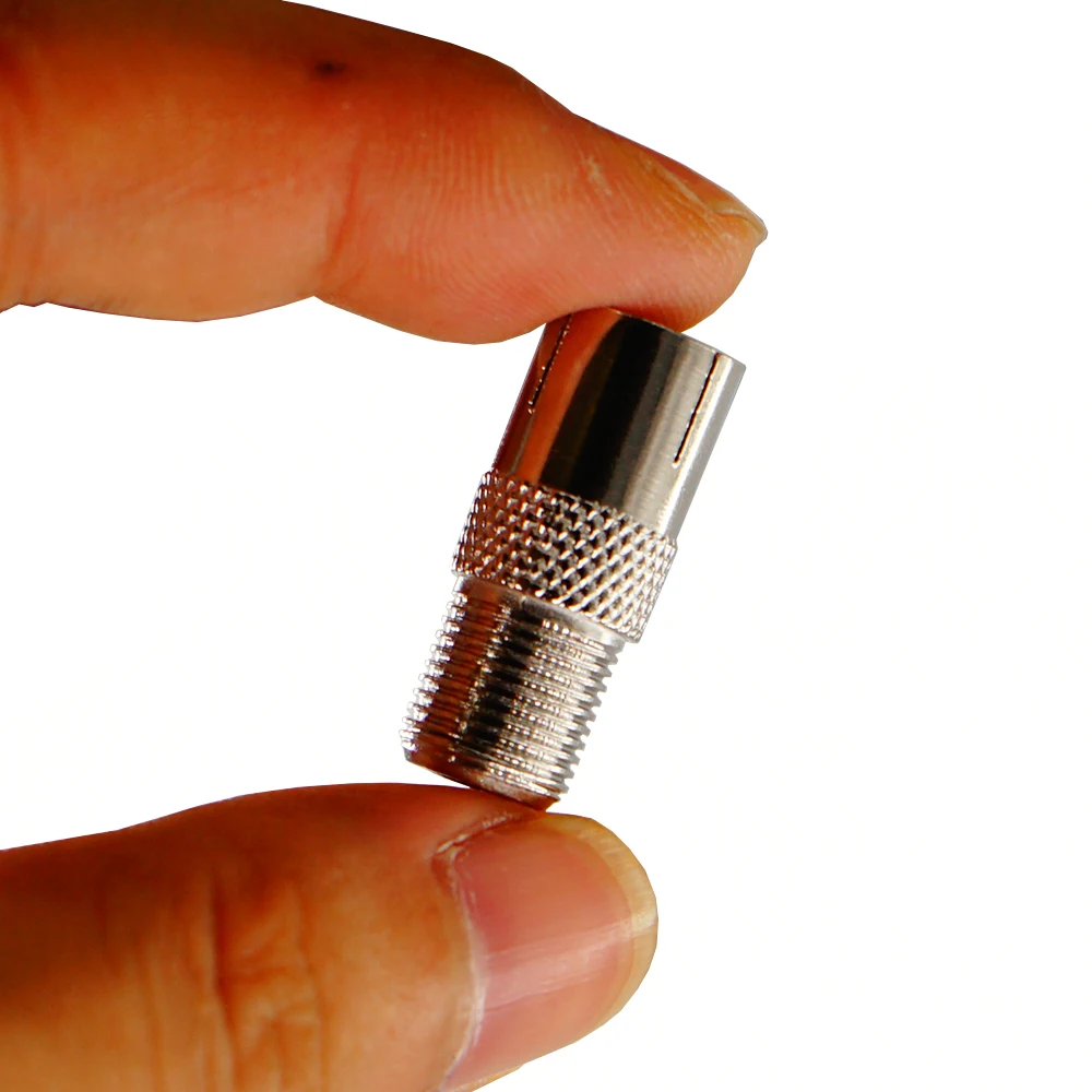 5Pcs F Vrouwelijke Plug Naar Pal Vrouwelijke Jack Rechte Rf Coax Adapter F-Type Tv Connector