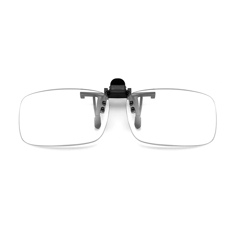 Clip On Flip Up Down Reading Glasses Flip Clip Presbyopic Lenses With Box Women Rimless Magnifier Reading Sunglasse Male Glasses