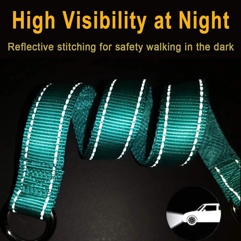 Benepaw Durable P Dog Collar Breathable Reflective Soft Comfortable Nylon Mesh Padded Training Puppy Pet Slip Collar Adjustable