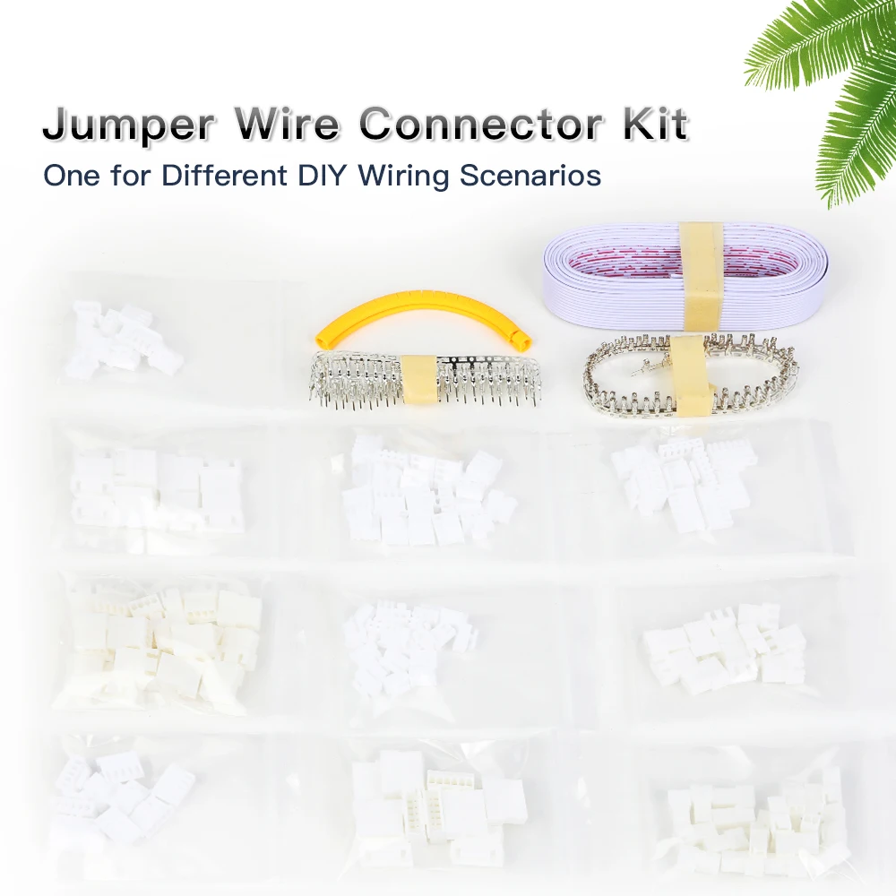 

Jumper Wire Connector Kit Easy wiring Safe firm Perfect Workmanship DIY Wiring Scenarios For CR-10 Ender-3 Ender-5 printer