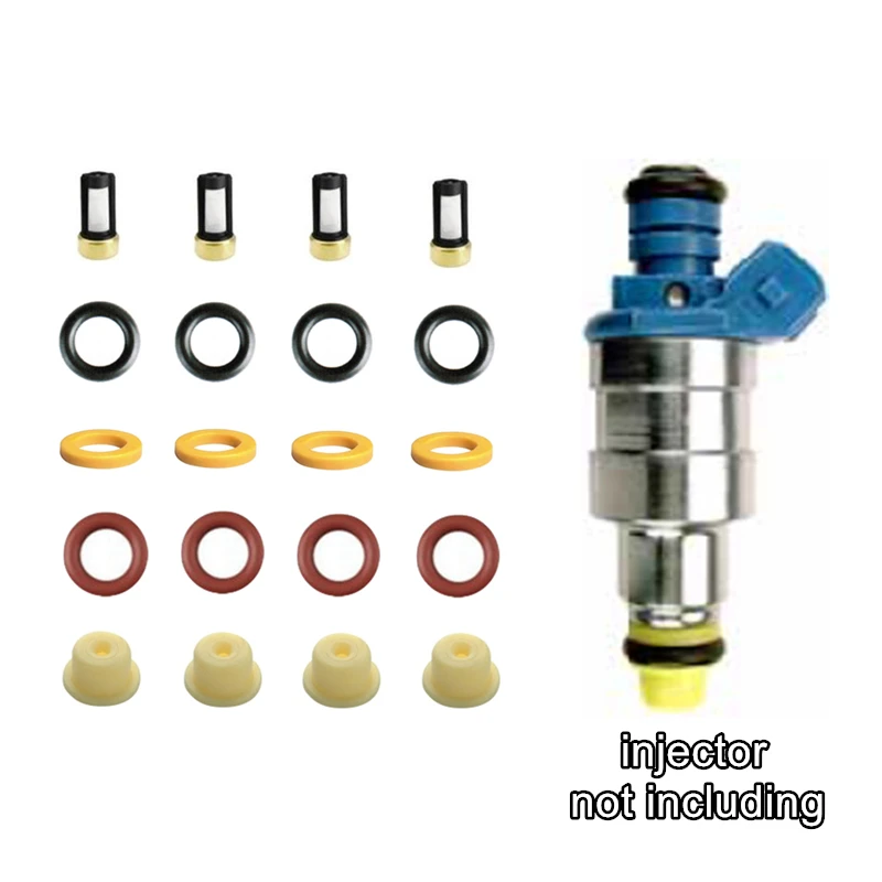 4sets Fuel Injector Repair Kits For BWM K100  Motorcycle OEM 0280150210 0280150705 Replacement Parts For AY-RK003