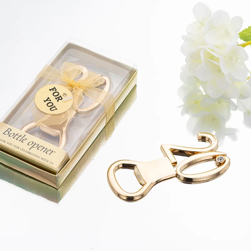 

(25 Pcs/lot) 20th Wedding anniversary gifts Favors of 20th Bottle Opener Favors for 20th birthday favors and Bridal shower gifts