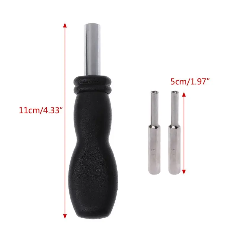 2Pcs Professional Screwdriver 3.8mm + 4.5mm Security Tool Bit Gamebit For Nintendo NES N64 Gameboy C90F