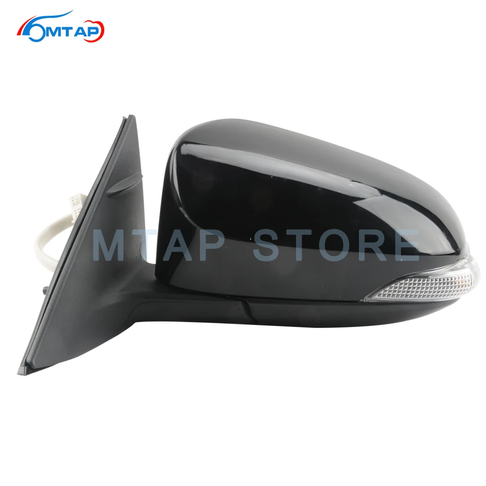 MTAP Car Exterior Door Rearview Mirror Assembly For TOYOTA CAMRY AURION 2012-2017 With Turn Light Heating Electric Folding