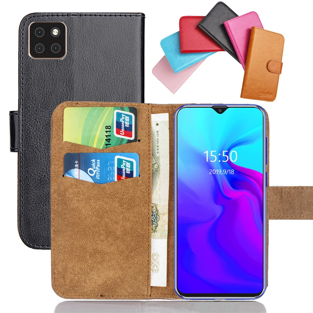 Cubot X20 pro Case 6 Colors Flip Soft Leather Crazy Horse Phone Cover Stand Function Cases Credit Card Wallet Bags