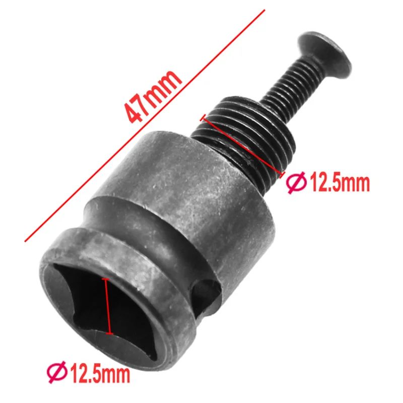 Convertidor de portabrocas sin llave preciso de 2-13mm, adaptador de cambio rápido de rosca de 1/2 "-20UNF
