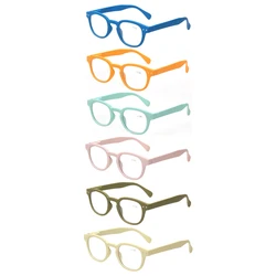 CLASAGA High Quality Spring Hinged Reading Glasses Men and Women Eyewear with Oval Frame Reader Computer Eyeglasses +0~+6.0