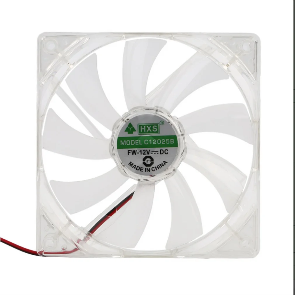 PC Computer-Fan Quad 4 LED Licht 120mm PC Computer Fall Lüfter Mod Ruhig Molex Stecker Einfach Installiert fan 12V