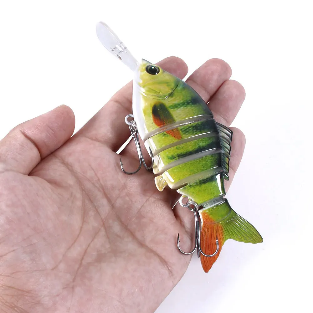 East Rain multi section bait 15cm 31.5g Lure Muskie Fishing Lures Swimbait Crankbait Hard Bait Fishing Accessory