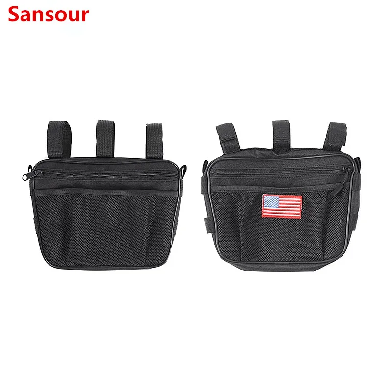 Sansour Stowing Tidying for Suzuki Jimny JB74 Car Copilot Armrest Storage Bag Organization Accessories for Suzuki Jimny 2019+