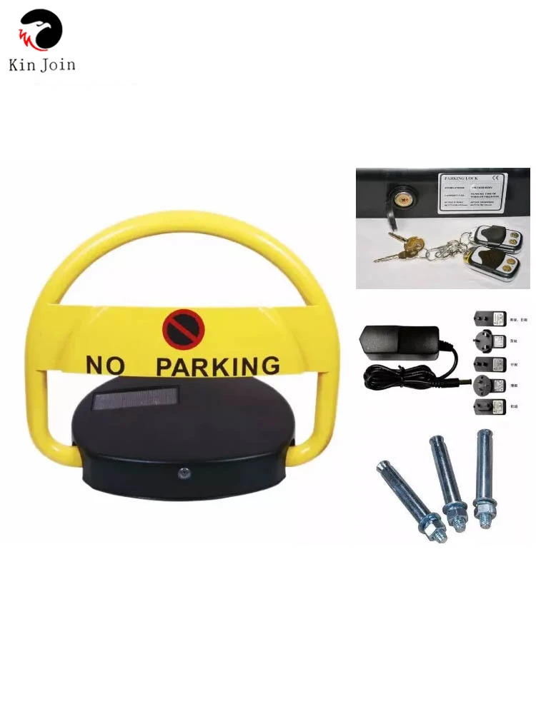 Solar Parking Lock Energiebesparing Milieubescherming Staal Remote Automatische Solar Power Auto Lock