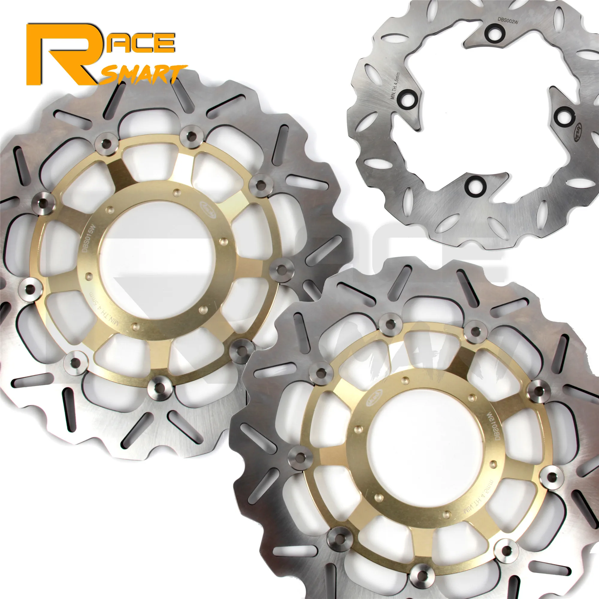 Motorcycle CNC Front Rear Brake Disc Disk Rotors For HONDA CBR100RR 2004-2005 / CBR600RR 2003-2015 2009 2010 2011 2012 2013 2014