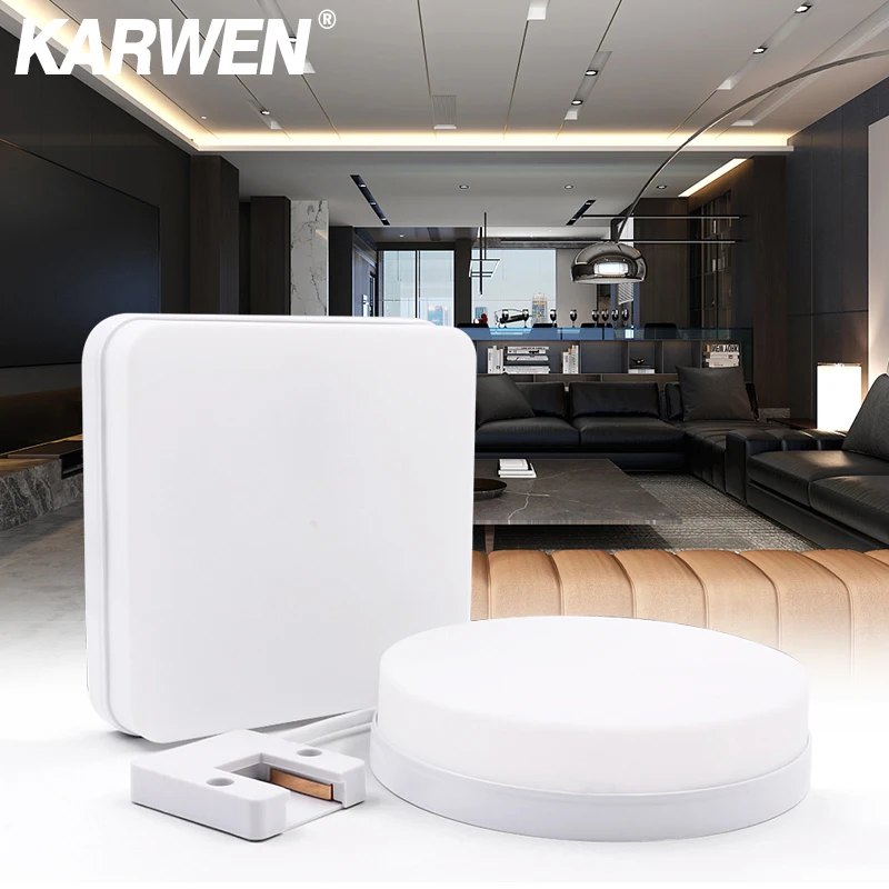 

Ultra Thin LED Ceiling Lamp 18W 24W 36W 48W 85-265V LED Modern Panel Light Surface Mount Flush Panel Light for Bedroom Kitchen