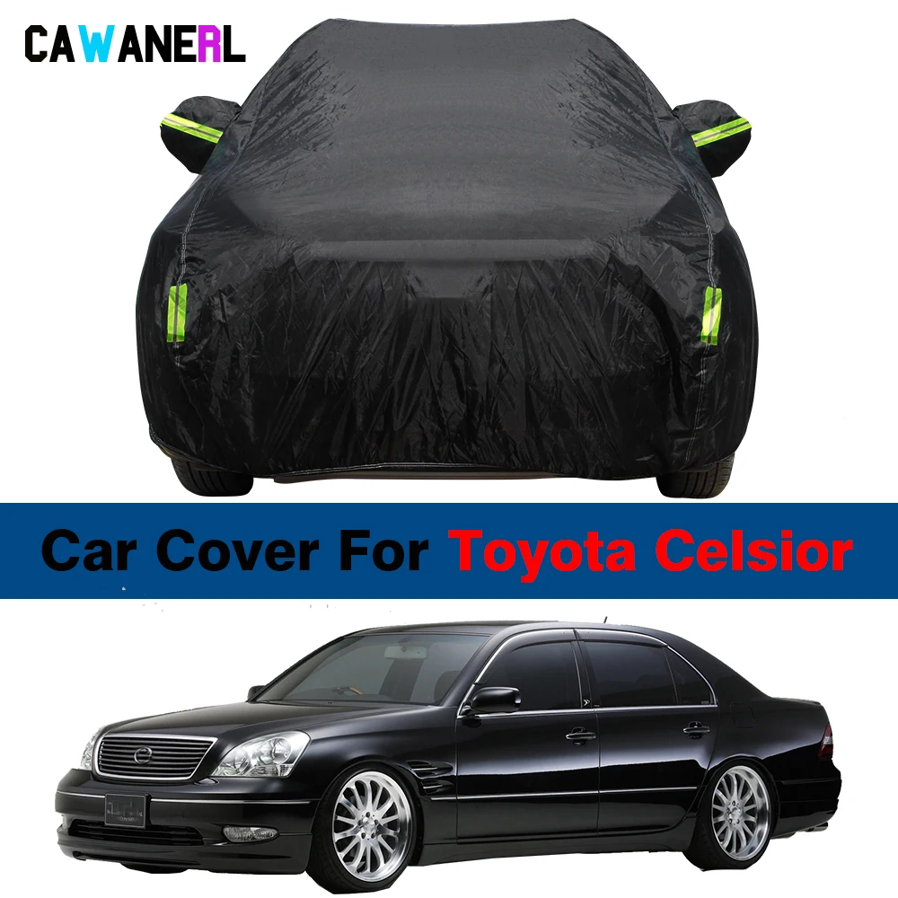 Waterproof Car Cover For Toyota Celsior Auto Anti-UV Sun Shade Snow Rain Ice Protection Cover