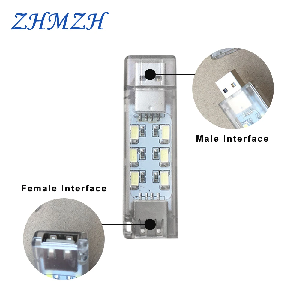 "Mini lâmpada usb de led,