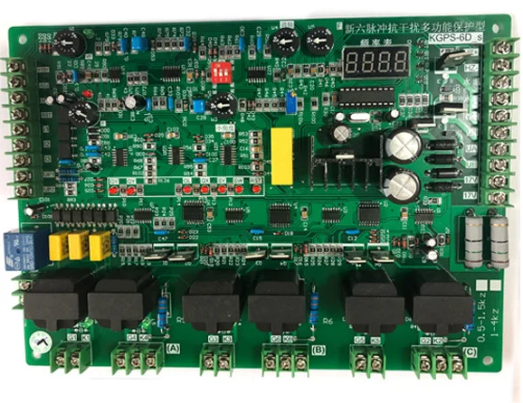 KGPS-6D six-pulse control board intermediate frequency furnace main control board circuit