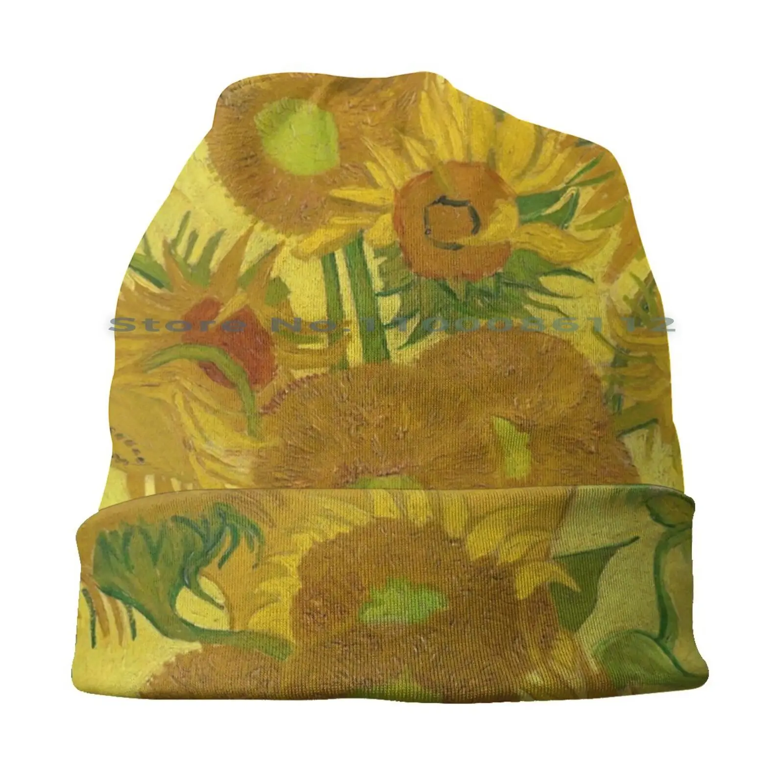 Van Gogh Yellow Sunflowers Bucket Hat Sun Cap Vincent Van Gogh Vangogh Oil Yellow Sunflowers Cheery Vintage Floral Still Life