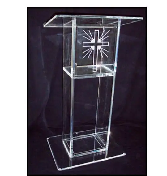 

Clear acrylic lectern Acrylic pulpit Perspex Podium church pulpit church pulpit plastic podium