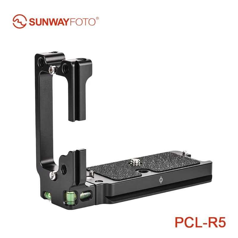 SUNWAYFOTO PCL-R5 L-bracket for Canon Eos R5/R6 DSLR Arca / RRS Compatible Quick Release Plate