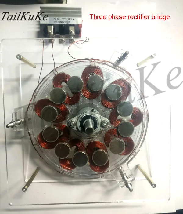 Coreless Disk Type Coreless Generator Laminated Multilayer Disc Generator of Wind Power Generator