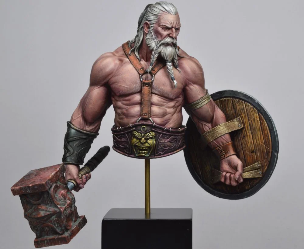 1/10 Resin Model Bust GK,Male role, Unassembled and unpainted kit