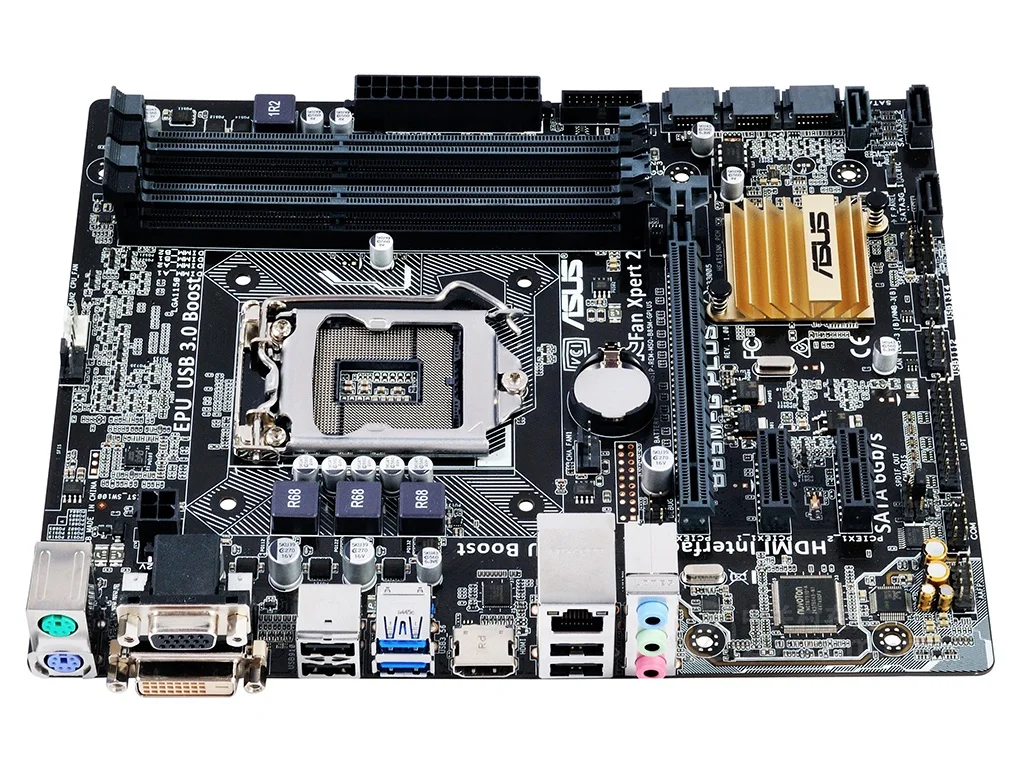 Imagem -03 - Asus-placa Mãe Desktop Original B85m-g Plus Intel B85 Lga 1150 Core i7 i5 i3 Ddr3 32g Usado