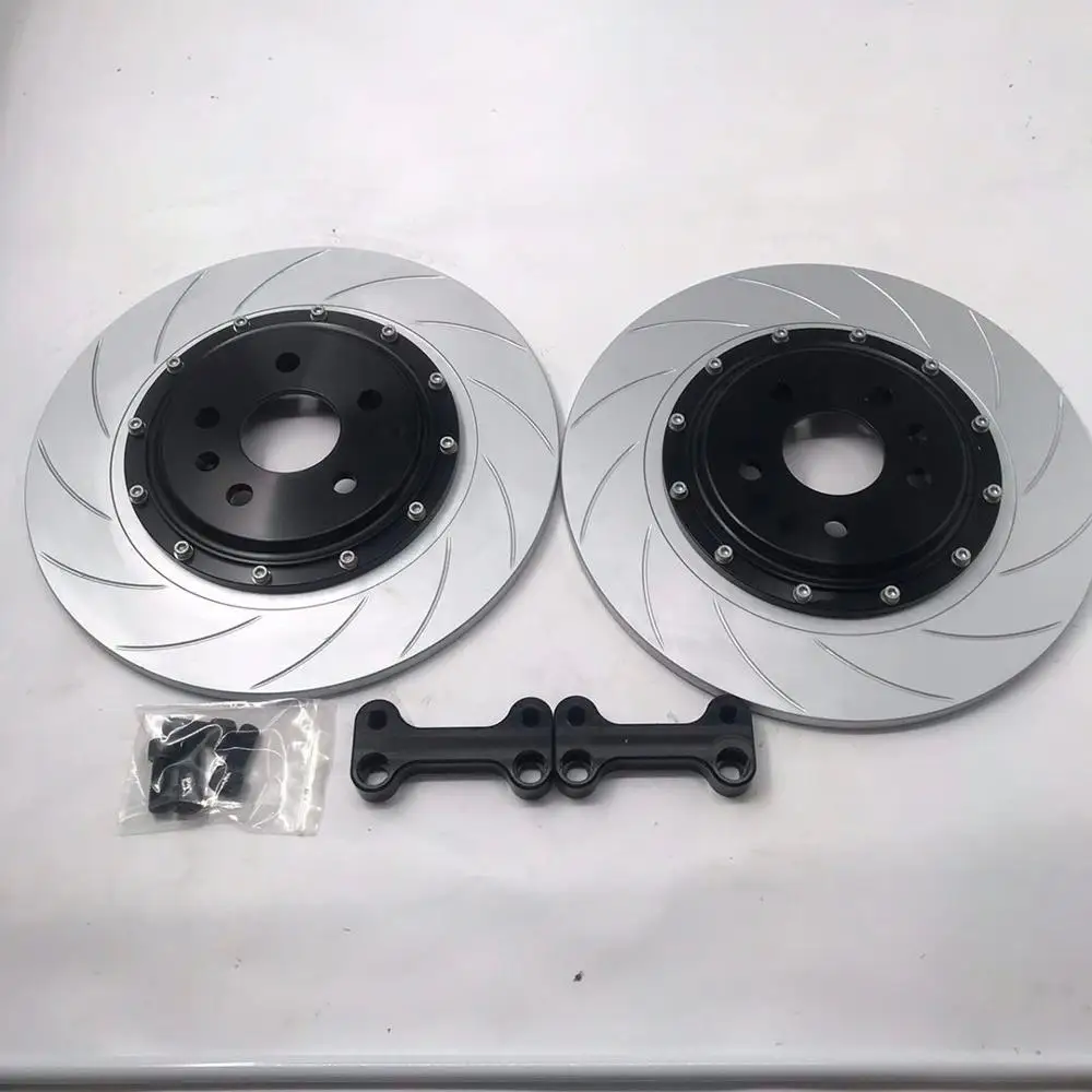 

Jekit racing car high quality 324x10mm rotor and bracket fit for golf rear and more car rim17