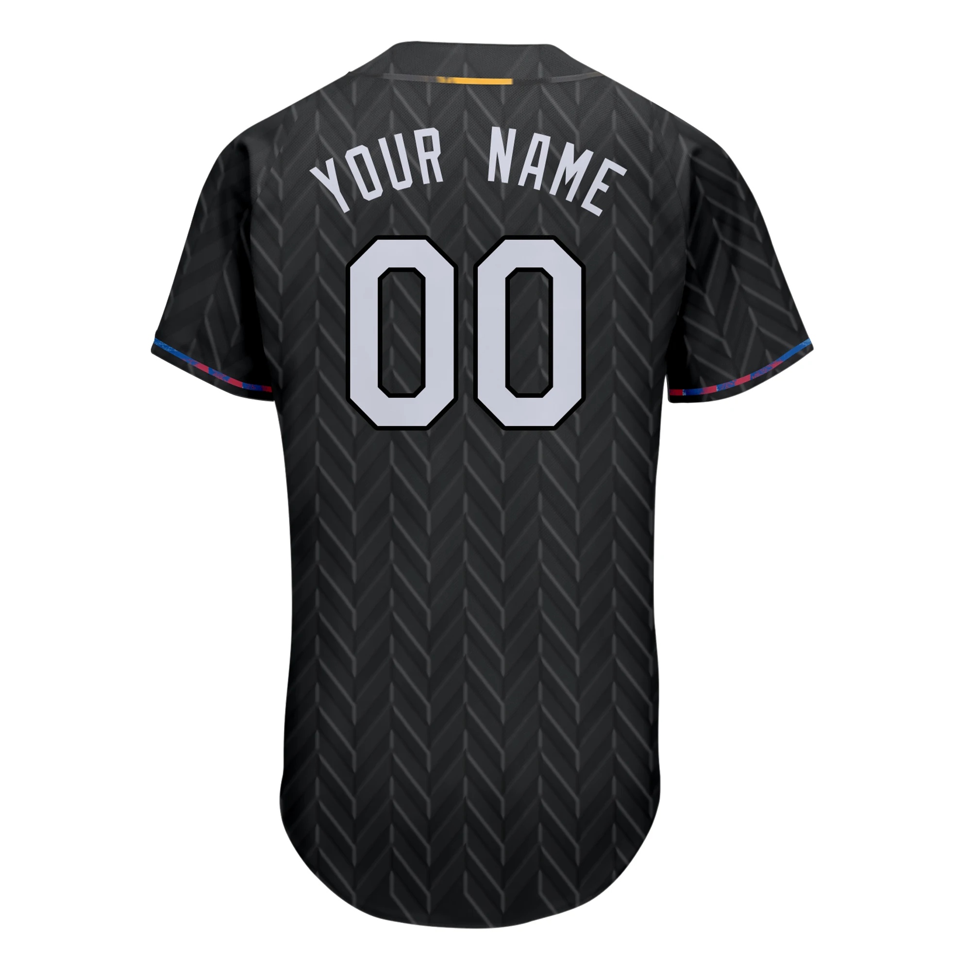 Custom Baseball Jersey Print Team Name and Number Diamond Shading Skin-friendly for Male/Women/Child Casual Pop Shirts