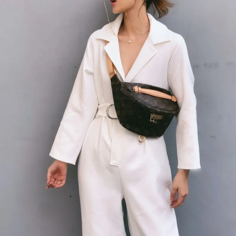 Brand Runway Women Woolen Blends Jumpsuits Elegant High Waist Sashes Full Length Jumpsuit Female White Loose One Piece Outfit