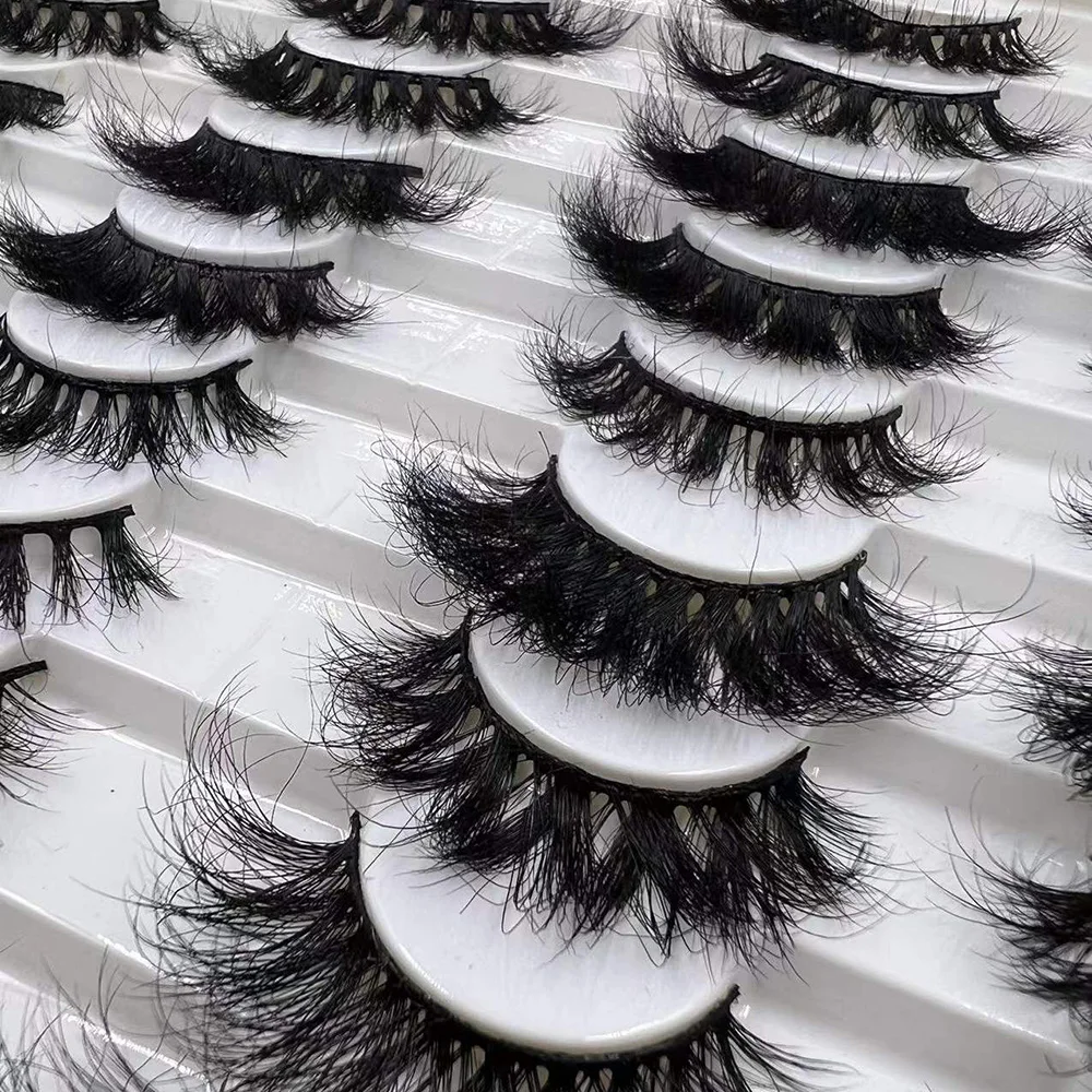 LEHUAMAO Makeup 3D Mink Lashes 100% Cruelty free Handmade 3D Mink Lashes Full Strip Lashes Soft False Eyelashes Makeup Lashes