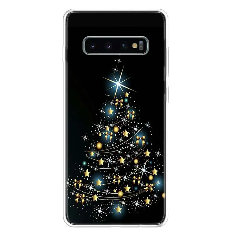 Merry Christmas decoration For Samsung Galaxy S24 S23 S21 S22 Ultra S10 Plus S20 FE Phone Case S10E S8 S9 + Housing Shell Coque