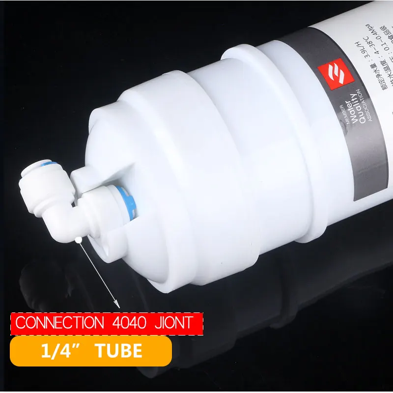 Quick Connect 10 Inch Small T33 Fitting Water Purifier Coconut Carbon Post Water Filter Cartridge Reverse Osmosis Filter Element