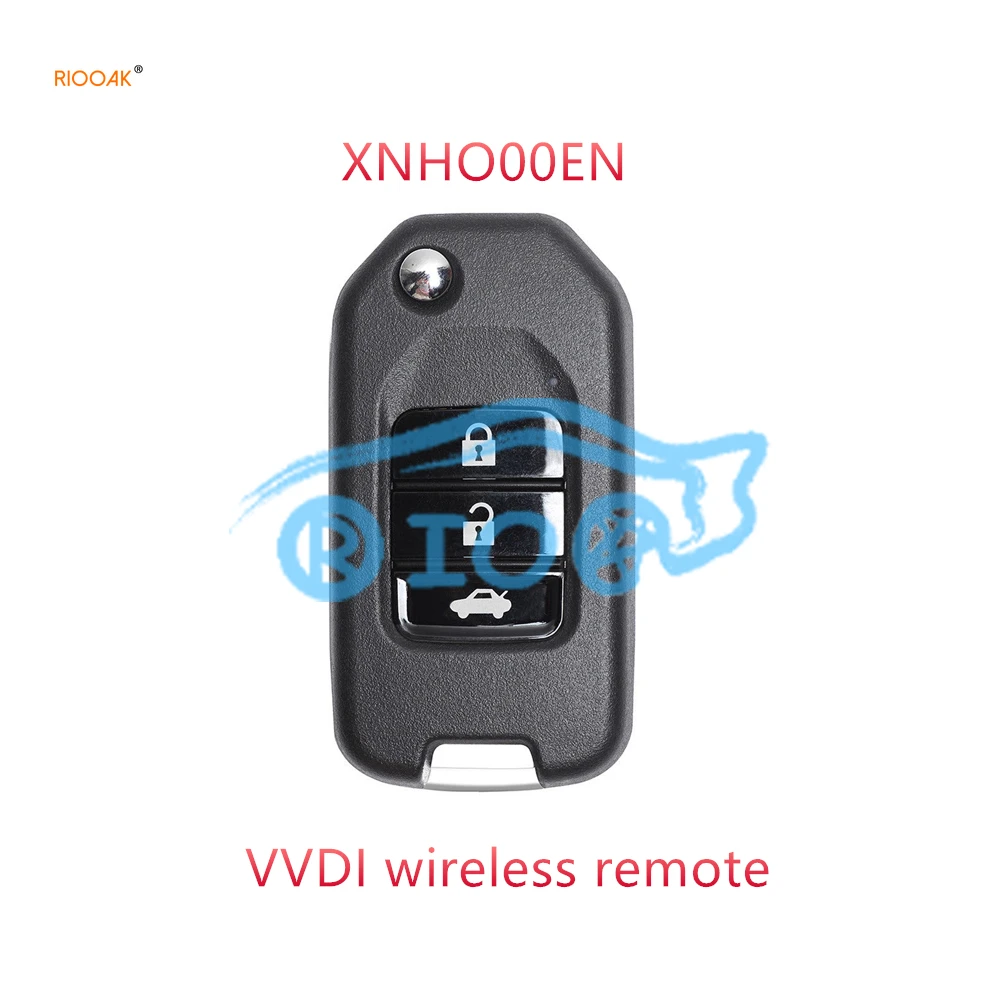 

RIOOAK 10pcs/lot Xhorse XNHO00EN Wireless Universal Remote Key Fob 3 Button for VVDI MINI Key Tool VVDI2 English Version