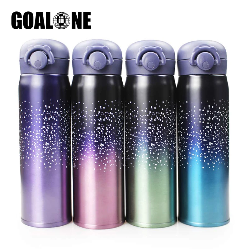 

GOALONE 500ml Chilly Bottle Creative Stainless Steel Thermos Double Wall Vacuum Flask Leakproof Insulated Coffee Mug for Lovers