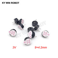 10PCS New Ultra-thin 3V Active Buzzer Alarm AC 9MM*4.2MM 9x4.2MM 0942 MINI Active Piezo Buzzers Fit For Arduino Diy Electro