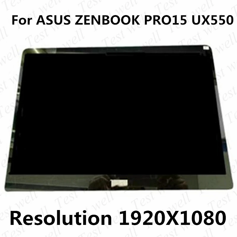 Original For ASUS ZENBOOK PRO15 UX550 UX550V UX550GDX UX550VE Touch LCD Screen Digitizer assembly 1920*1080 OR 3840*2160 Tested