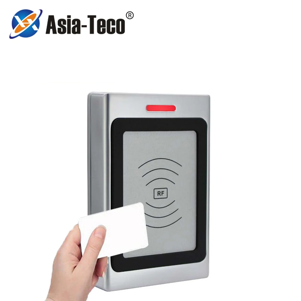 

Access Control Card Reader Security Door opener IP67 Waterproof Wiegand 26/34 Reader 125Khz EM/13.56Mhz MF card reader