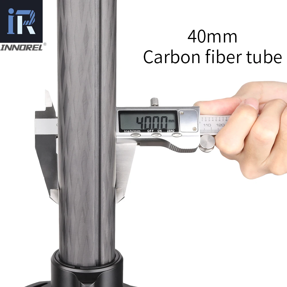 ER40C 40mm Tube Professional Carbon Fiber Center Column Monopod Tripod Extension Rod For Digital DSLR Camera Of RT90C/LT364C
