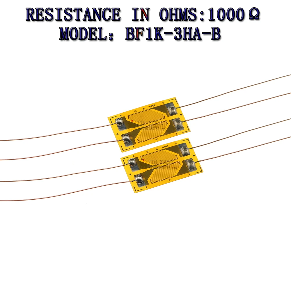 1pcs high-precision half bridge strain gageBF1000-3HA 1000 ohm  BF1000-3HA-B 1000ohm  / shear stress torque strain gauge