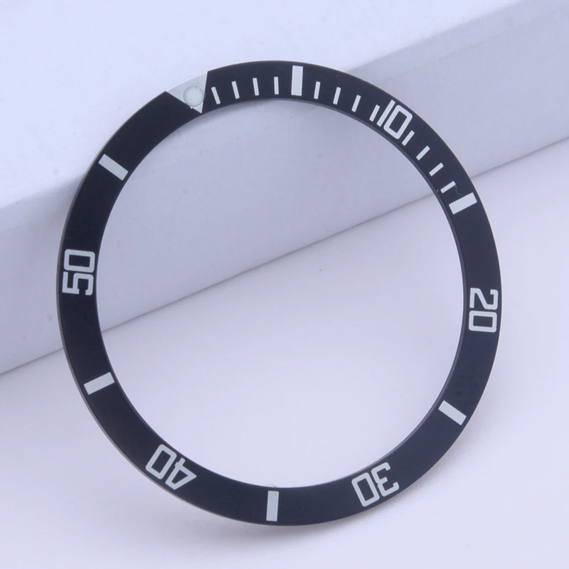38mm*31.6mm Mod Watch Bezel Insert Various Colors Fit SKX007 SKX009 SRPD Dive Watch Case Bezel Ring For NH35 NH36 Movement