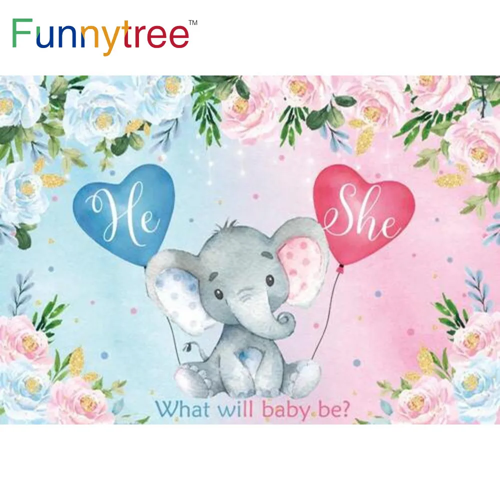 

Фон для вечерние съемки Funnytree с надписью «He or She»