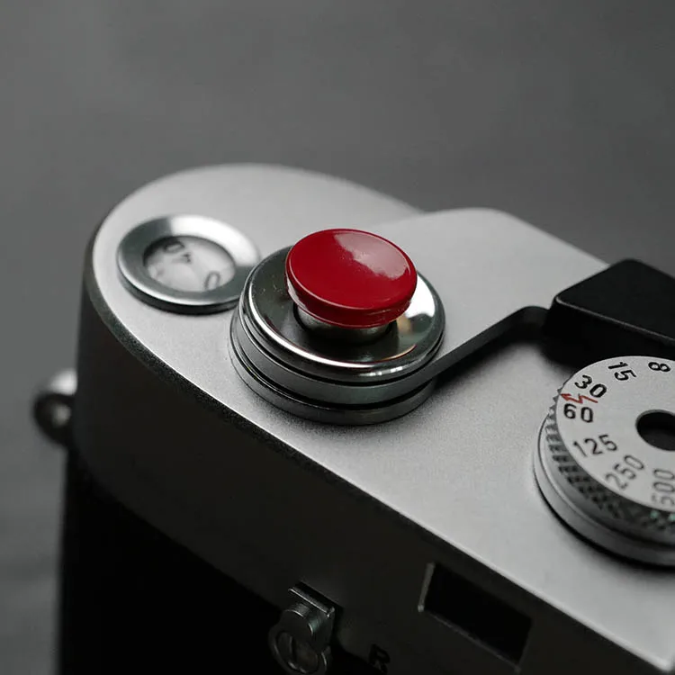 New Copper Concave Soft Shutter Release Button For Fujifilm Fuji XT20 X100F XT2 X100T XPRO2 Xpro3 XT4 XT3 XS10 Leica Nikon