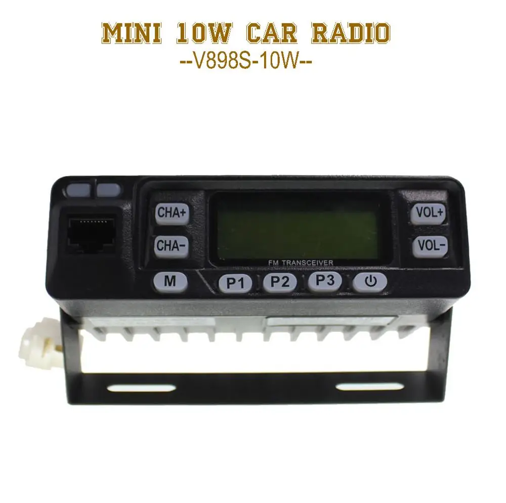 Imagem -03 - Tri-power Mini Radio 25w Multi Receiver Dual Band Rádio Móvel Vhf Mais Uhf Transceptor de Carro Atualização Leixen-vv898s Vv998s