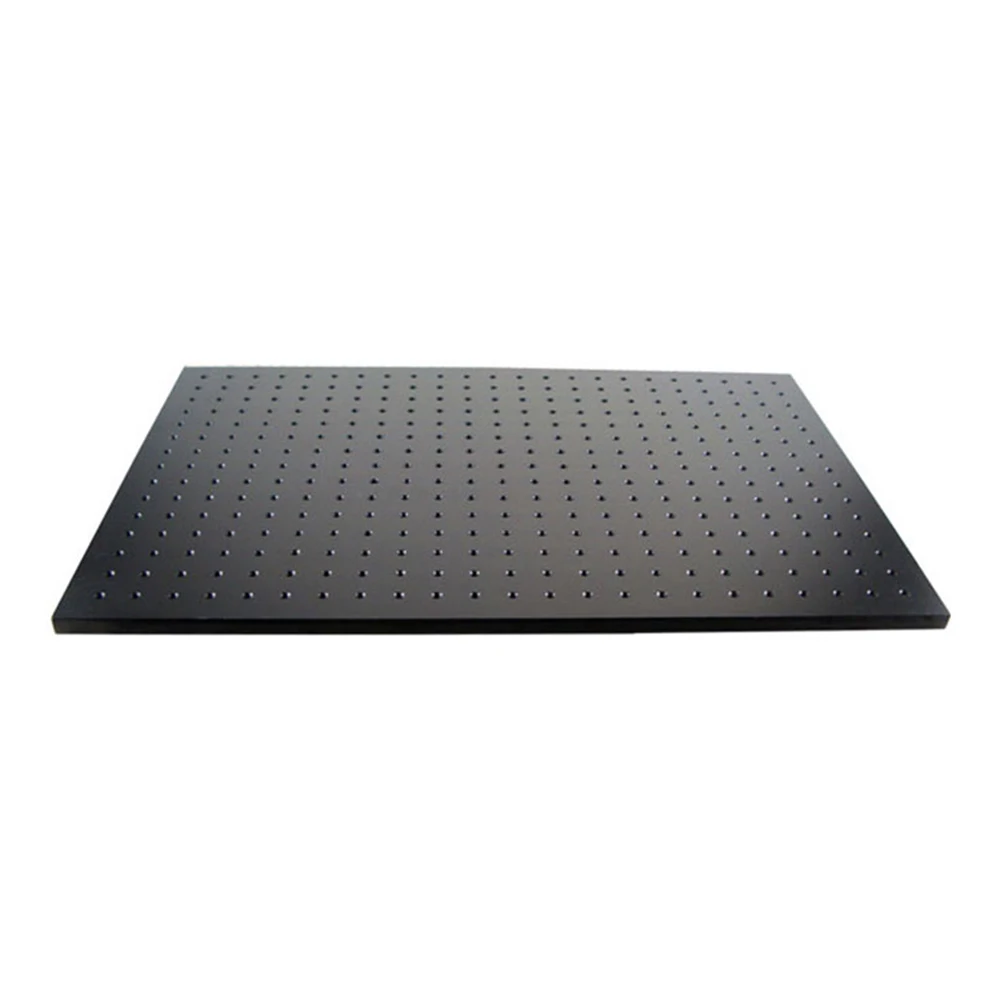 High Precision 300x450mm Optical Flat Optical Breadboard Optical Plate Black/White Anodized Aluminum M6 Tapped Mounting Holes