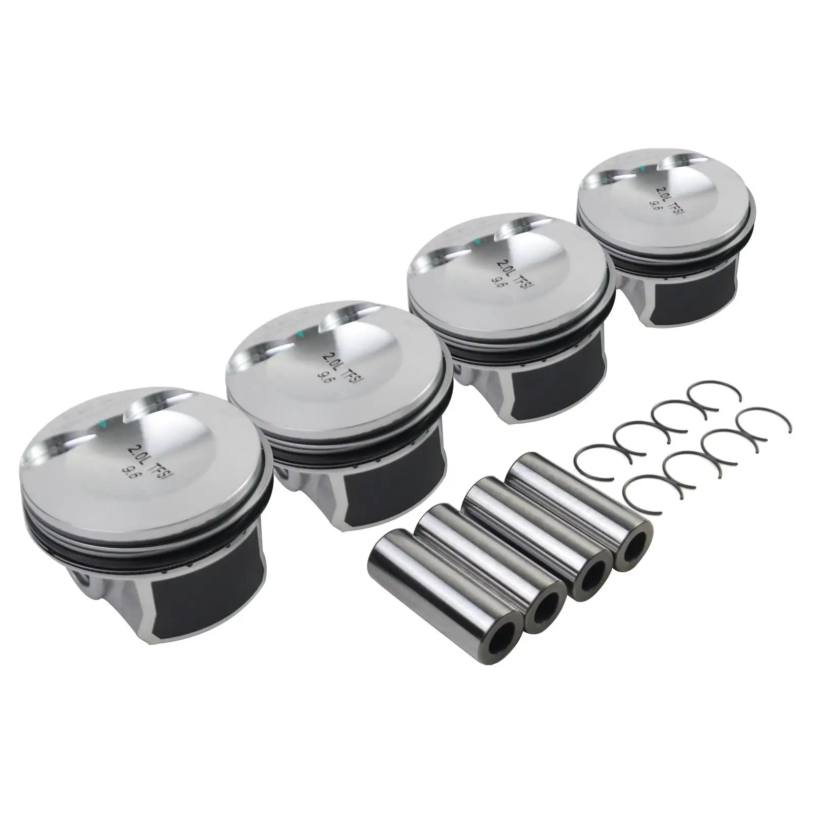 AP01 21mm Set of 4pcs Pistons For Audi VW Seat A3 Golf Passat 2.0 TFSI TSI CCZA CCZB 06H107065BE 06H107065AM