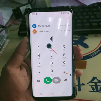 Super AMOLED LCD displej s vadou pro Samsung S8+ S8 Plus G955 G955F G955FD LCD displej s dotykovou obrazovkou, digitalizátorem a bez rámečku 8 nejlepší prodej LCD displej Samsung S8 Plus - №3