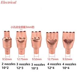 1PC General-purpose Refrigerator//Air Conditioner/Heat Pump Copper Tube Capillary Filter 2/3/4 Nozzles Flattening Filter