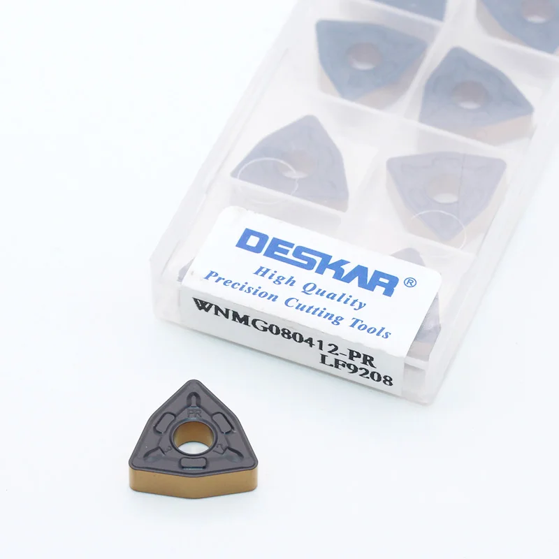 • Deskar TM LF9218 Inserts PR inserti per tornitura in metallo duro CQ fresa per utensili in lega dura per acciaio