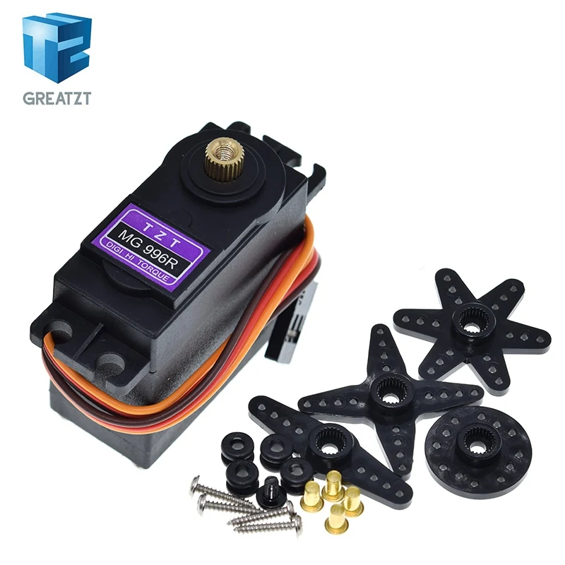 GREATZT Best Price Servos Digital MG996 Servo Metal Gear for Futaba JR Car RC Model Helicopter Boat For Arduino UNO diy